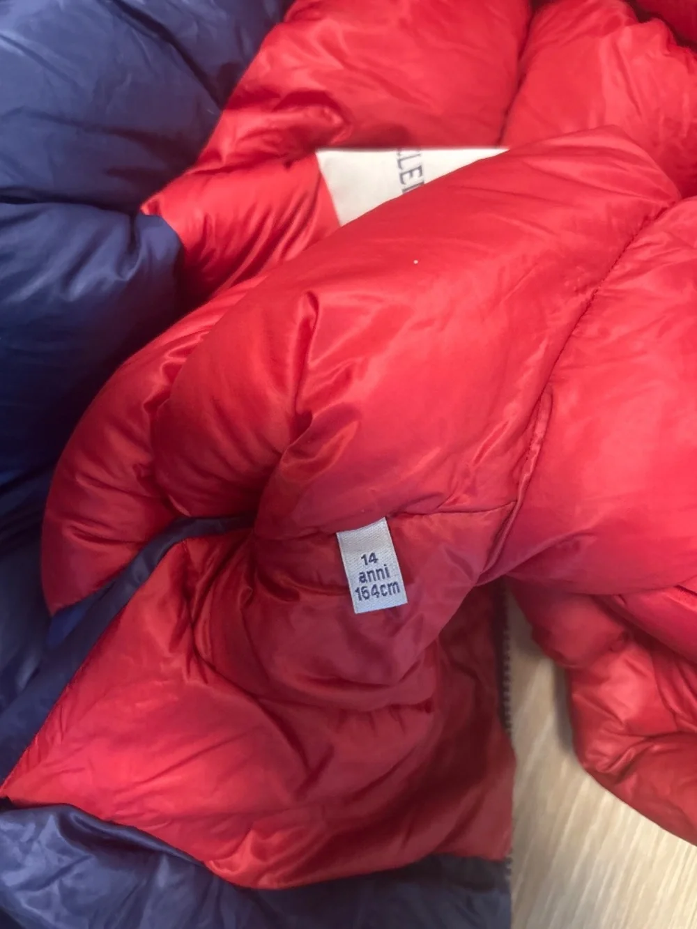 Moncler jacket size 14